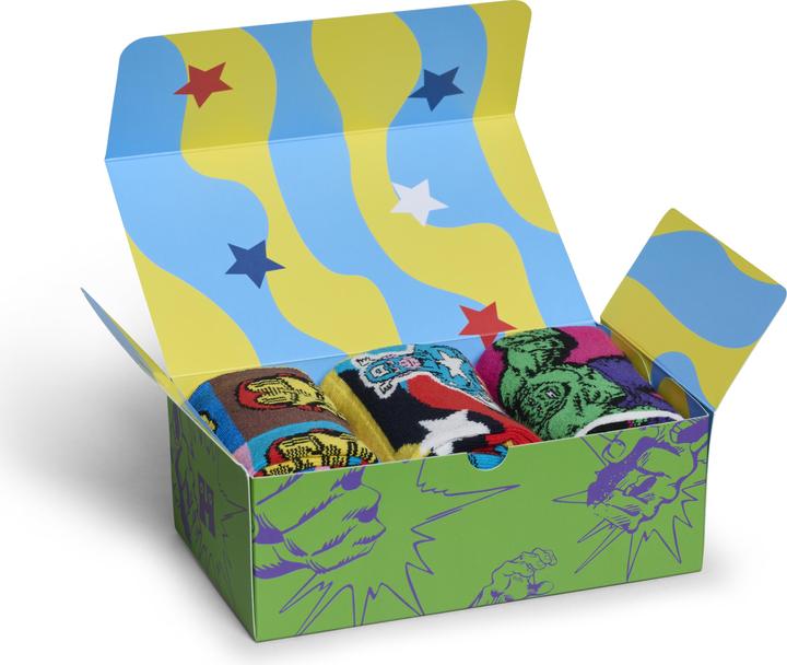 Actual product image Happy Socks Strümpfe MARVEL™ Avengers Socken 3er Pack (pack of 3, 36 - 40)