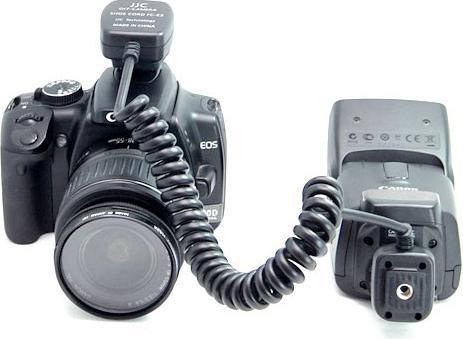 Actual product image JJC Sync cable for Canon E-TTL 2 flash (Flash cables)