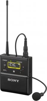 Actual product image Sony UWP-D Series Kit, including URX-P40 receiver, UTX-B40 body pack transmitter & UTX-P40 plug-on transm