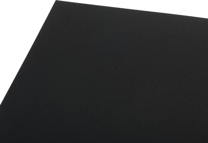Actual product image Fellowes Delta cover sheet with leather structure
