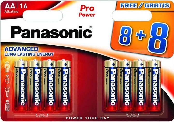 Actual product image Panasonic PROMO Pro Power 8+8 LR6 (AA) (16 pcs., AA)