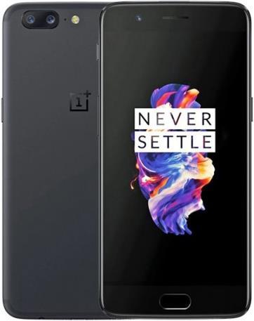 Produktbild OnePlus 5 (128 GB, Slate Gray, 5.50", Dual SIM, 16 Mpx, 4G)