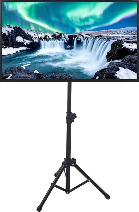Immagine prodotto Techly treppiede per notebook o proiettore nero altezza regolabile 70-120cm ripiano 40x30cm carico