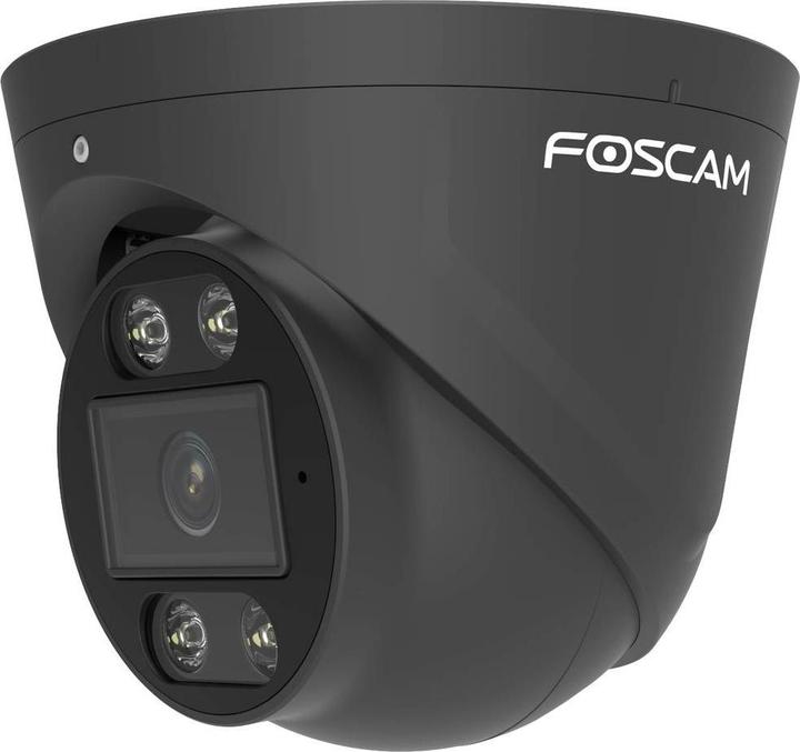Image du produit Foscam T8EP Caméra de surveillance Noir 8MP (3840x2160), PoE, Projecteur et sirène intégrés (3840 x 2160 pixels)