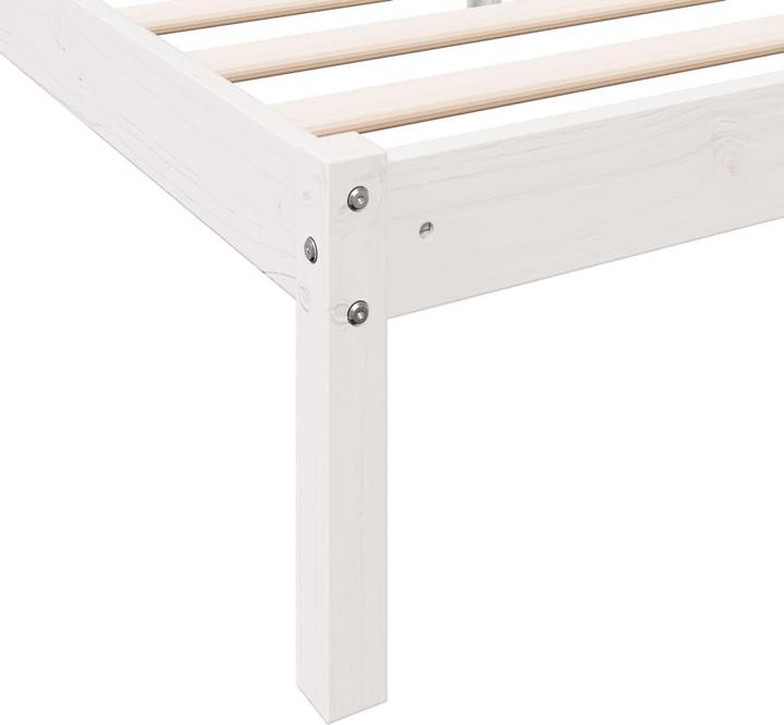 Immagine prodotto VidaXL Bett Extra Lang ohne Matratze 80x210 (80 x 210 cm)