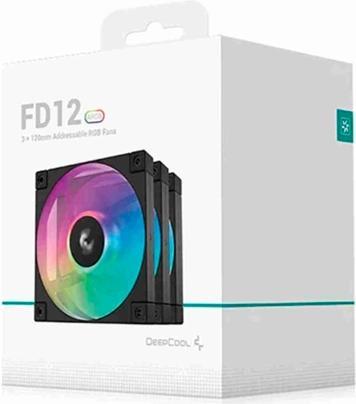 Immagine prodotto Deepcool FD12 120x120x25 3in1 ARGB bk (120 mm)
