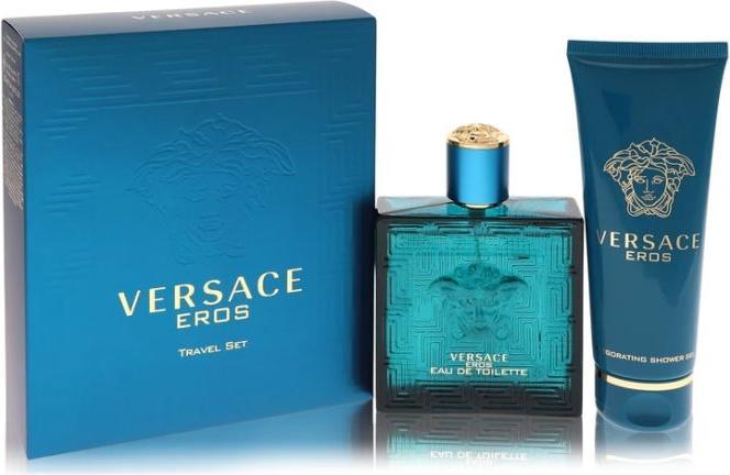 Immagine prodotto Versace Eros Travel Set 50ml Eau De Toilette Spray + 100ml Shower Gel (Set profumo)