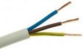 Actual product image No Name Stranded cable OMY 3x0 75mm2 300V STROMKABEL 100m (Antenna cable)