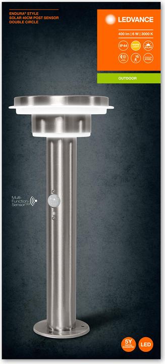 Actual product image Ledvance Endura Style Solar Double Circle (400 lm, IP44)