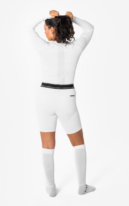 Immagine prodotto Kipsta Damen/Herren Fussball Funktionsshorts - Keepdry Light weiss (L)