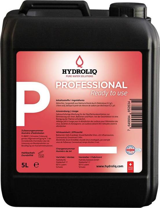 Actual product image Hydroliq Professional Ready to use Flächendesinfektion Flächendesinfektion (1000 ml)