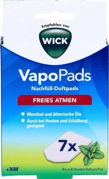 Image du produit Wick WH 7 Classic Menthol Vapo Pads (7 x)