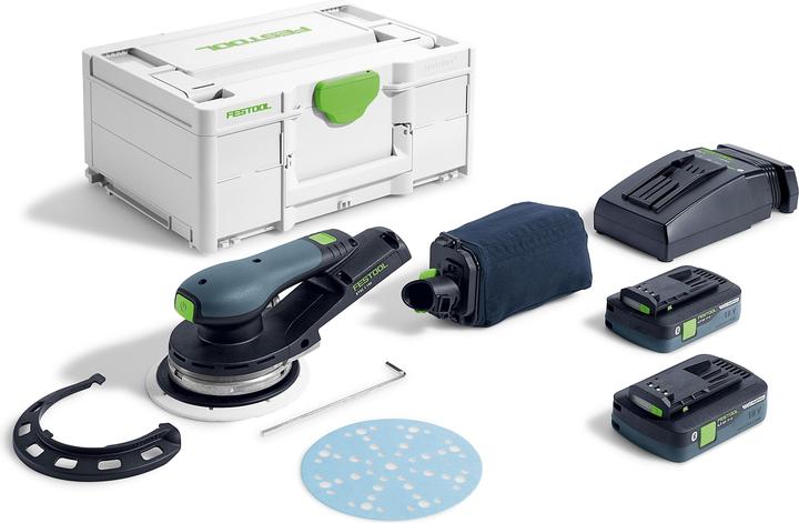Festool Levigatrice rotorbitale a batteria ETSC 2 150 4.0 I-Plus (Levigatrici rotorbitali)