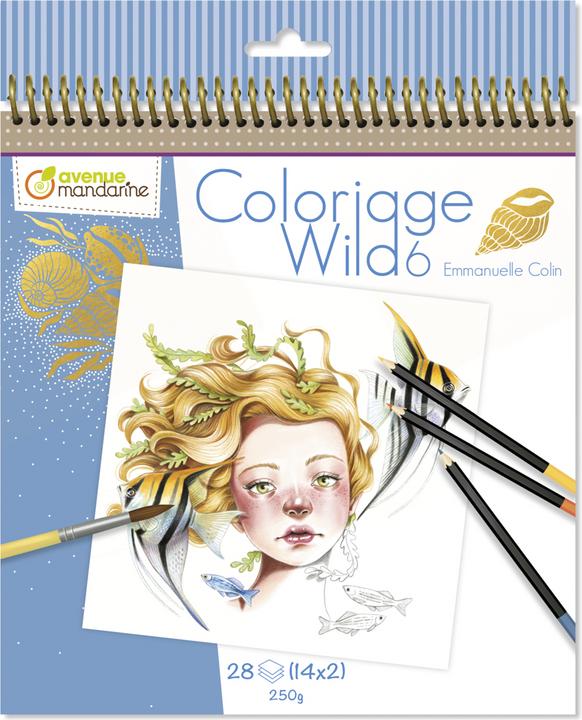 Avenue Mandarine Album de coloriage Coloriage Wild