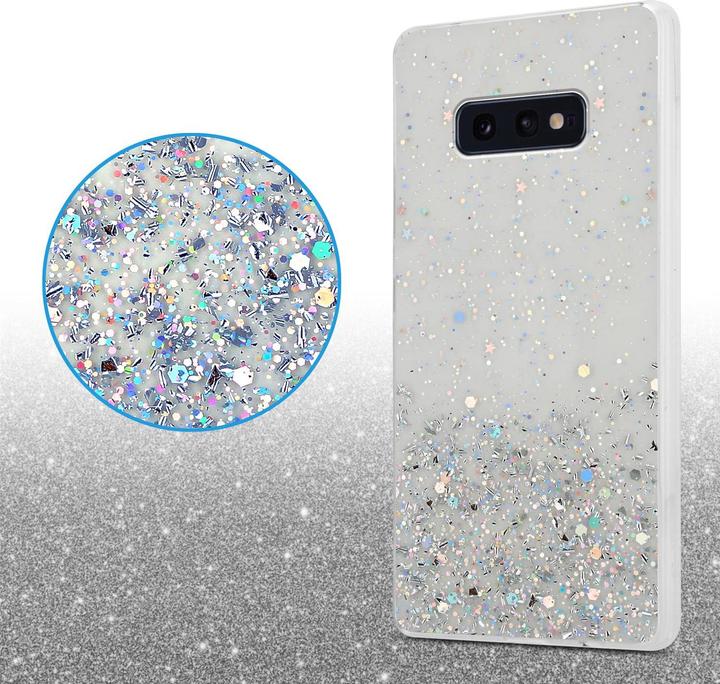 Image du produit Cadorabo Couverture TPU paillettes scintillantes (Samsung Galaxy S10e)