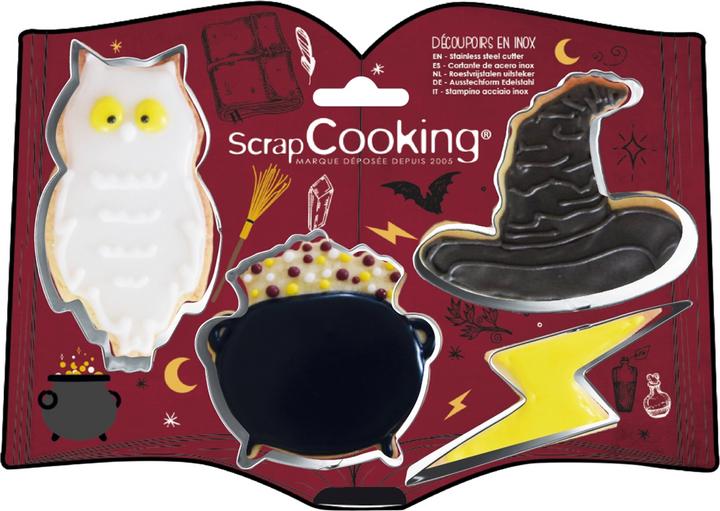Produktbild ScrapCooking 4-tlg. Set Ausstechformen Zauberei