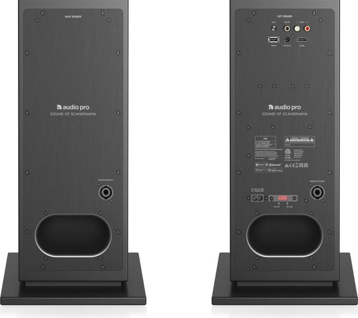 Actual product image Audio Pro Connected Speaker A48 Black (1 pair, 320 W)