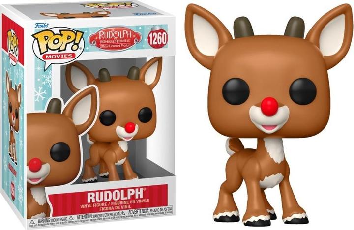 Produktbild Funko Rudolph the Red-Nosed Reindeer POP! Movies Vinyl figurine Rudolph 9 cm