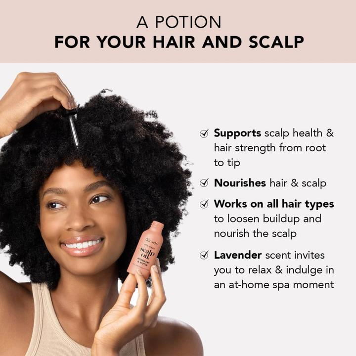 Actual product image Kitsch Rosemary and biotin scalp oil (60 ml)