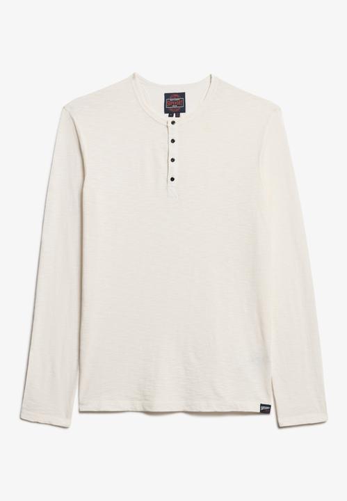 Actual product image Superdry Slub Ls Jersey Grandad Top (XXL)