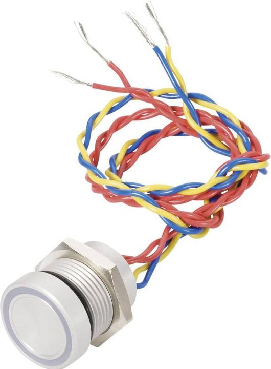 Image du produit Saia-Burgess Interrupteur Piezo 18mm Argent