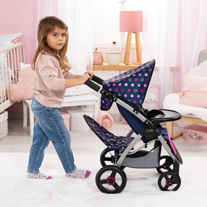 Actual product image Bayer Dolls Pram Twin Star (39416AA)