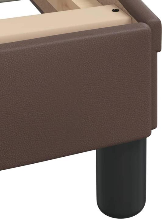 Produktbild VidaXL Bett mit Matratze 120 x 200 cm Kunstleder (120 x 200 cm)