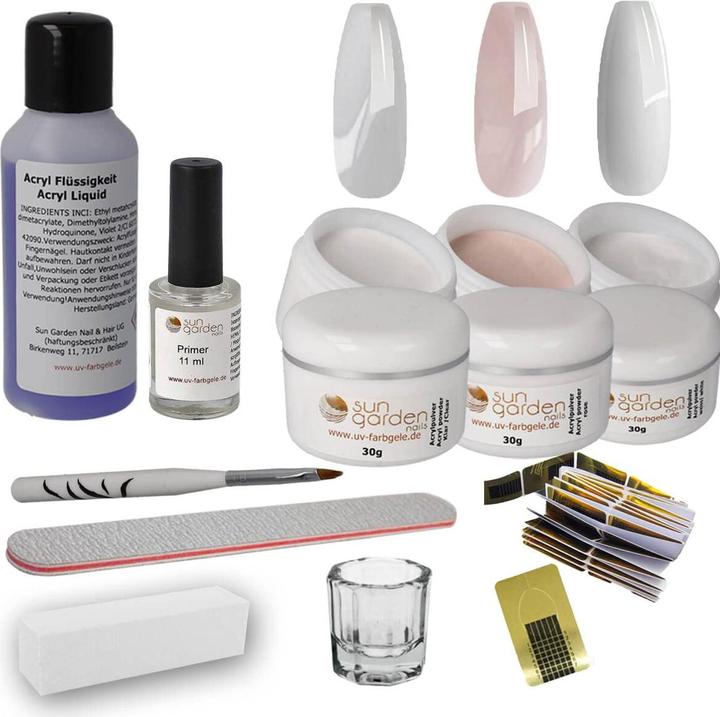 Sun garden Nagelstudio Starterset (Manicure set)