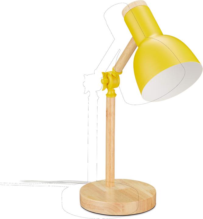 Image du produit Relaxdays Lampe de bureau (E27)