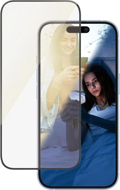Actual product image PanzerGlass Eyecare Screen Protection (1 Piece, Apple iPhone 16, Apple iPhone 15)