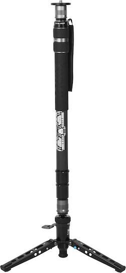 Sirui SVM-145P Monopod mit Schnellwechselsystem, 145cm Höhe (Pedal Version) (Carbon)