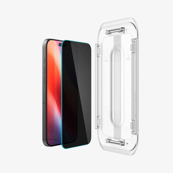 Produktbild Spigen Glas.Tr "Ez Fit" 2er-Pack fürfür iPhone 16 Pro Max 6,3" Privatsphäre (2 Stück, Apple iPhone 16 Pro Max)