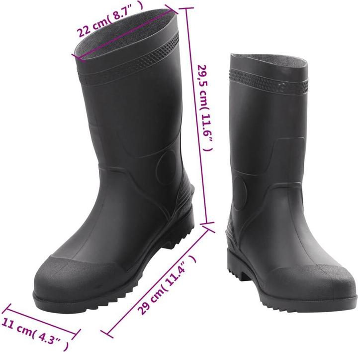 Image du produit VidaXL Bottes en caoutchouc (44)