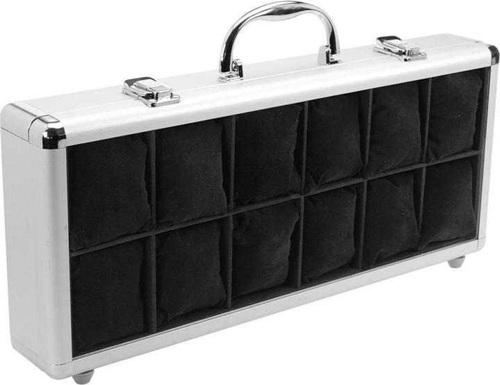 Produktbild Safe aluminium DESIGN Uhrenkoffer für 12 Uhren