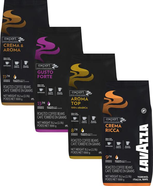 Lavazza Gusto Forte (1000 g, Dunkle Röstung)