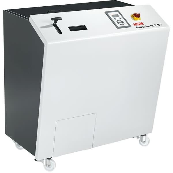 Actual product image HSM Powerline HDS 150 hard disk shredder, 1-stage, strip: 40 mm (Strip cut)