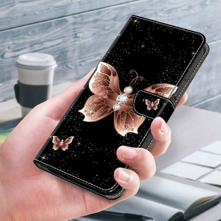 Actual product image Cover-Discount Xiaomi Poco C65 / Redmi 13C - 3D effect case Diamond Butterfly (Xiaomi Redmi 13C, Xiaomi Poco C65)