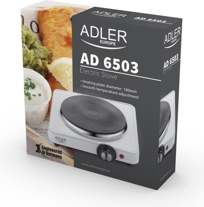Actual product image Adler AD 6503 - Electric hotplate - 1500 W