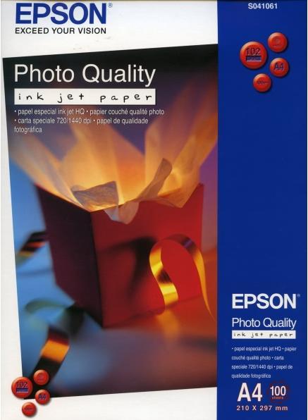 Actual product image Epson Photo Quality Ink Jet (102 g/m², A4, 100 x)