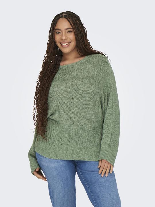 Image du produit Only Knit Fit Col rond Plus Côtelé Poignets Pulls tricotés (M)