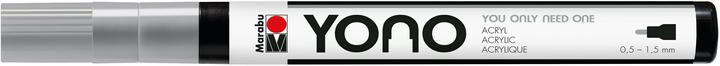 Marabu Acrylic Marker YONO 0.5 - 1.5 mm Grey (Grey, 1.50 mm, 1 x)
