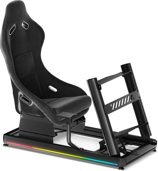 Productafbeelding Blackstar Raider -ajotuoli RGB-valoilla