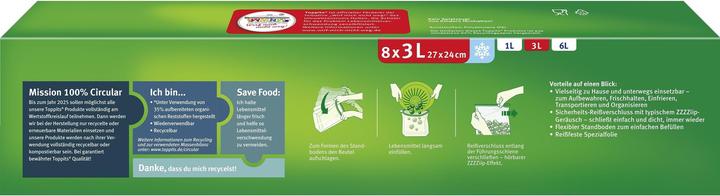 Produktbild Toppits Zipper 8 x 3L (8 x)