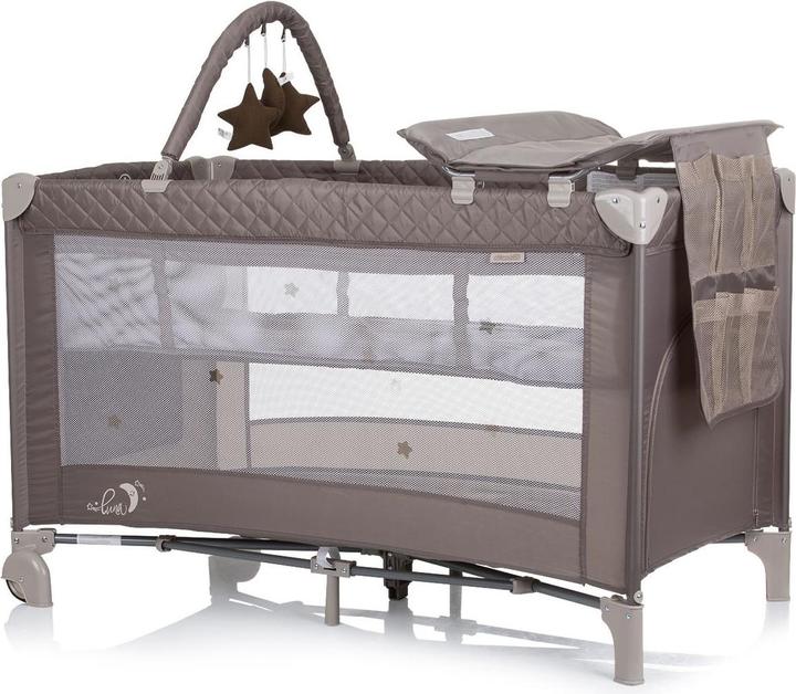 Produktbild Chipolino Reisebett Luna 2 Ebenen