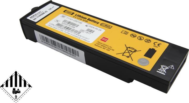 Produktbild Physio Control Original Lithiumbatterie Defibrillator Lifepak 1000 - 11141-000100 (4500 mAh)