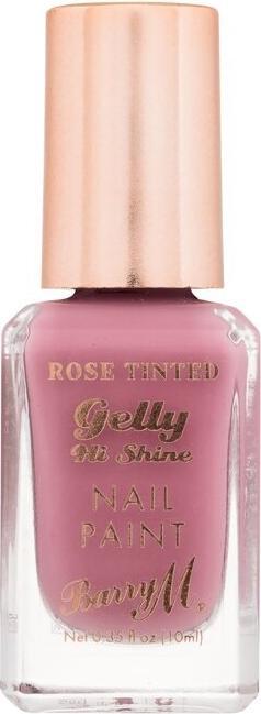 Actual product image Barry M Rose Tinted Gelly Hi Shine (Nail Paint) 10 ml - Shade:ushed (L) (ushed (L), Colour paint)