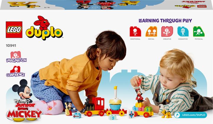 Produktbild LEGO Mickys und Minnies Geburtstagszug (10941)