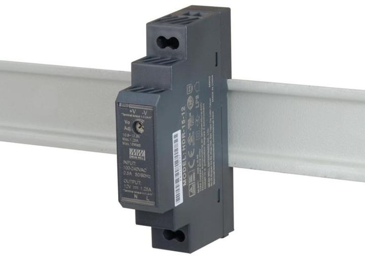 Image du produit No Name Bloc d'alimentation DIN Mean Well HDR-15-12