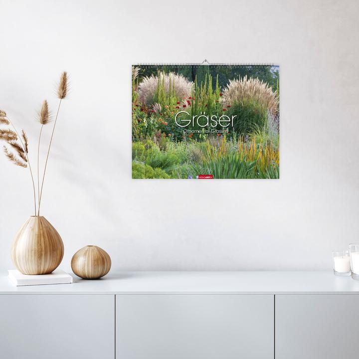Image du produit Gräser Kalender 2026 (44 x 34 cm, Couverture rigide, Allemand)