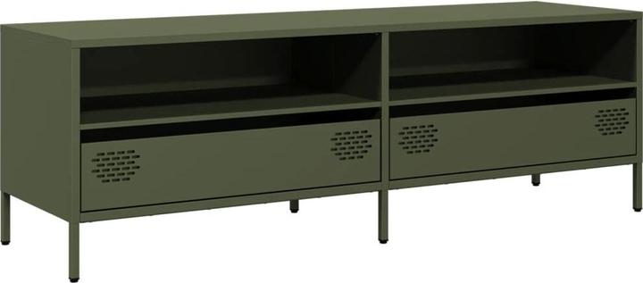 Produktbild VidaXL TV Schrank Lowboard Fernsehschrank Fernsehtisch Kaltgewalzter Stahl